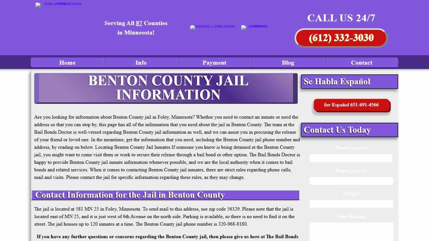 Benton County Jail Information Fast And Up To Date Information